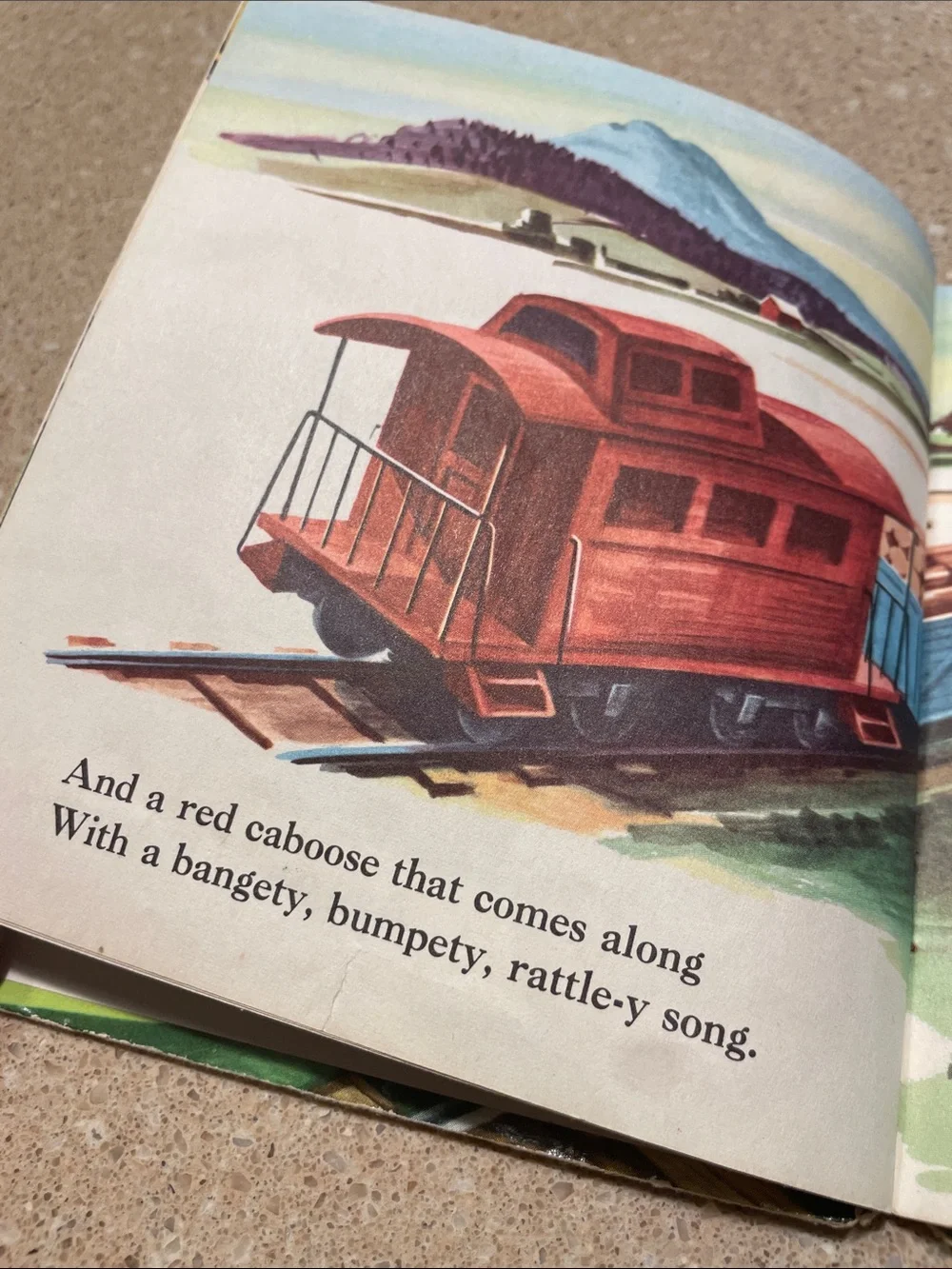 Train Coming! Kids Puzzle Book - Red & Black Locomotive